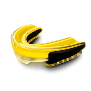 Protecție dentară Budo Best New Delux YB YE-026-6 vedere frontală Titlu: Protecție dentară vedere frontală YE-026-6