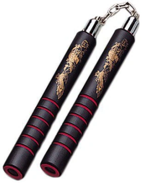 Nunchaku Soft lant - 12" 6 grooved