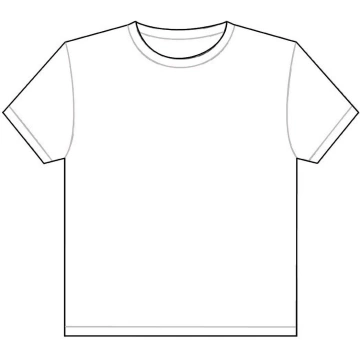Tricou neimprimat "Liniar"