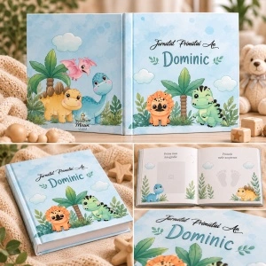 Album Bebe Personalizat – Dino