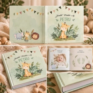 Album Bebe Personalizat – Animale Safari