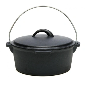 Ceaun cu capac din fonta pura Cooking by Heinner, 5.3 L, 31 x 10 cm
