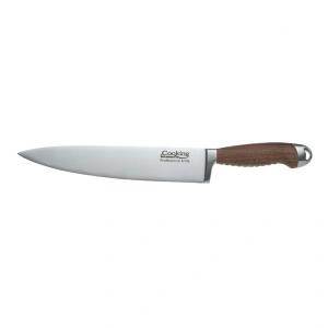 Cutitul Bucatarului 25 cm Maestro Cooking by Heinner – Lama Inox si Maner Lemn de Nuc