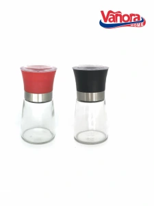 Rasnita Ceramica pentru Sare si Piper 13,5 cm Vanora Home, Mix Culori