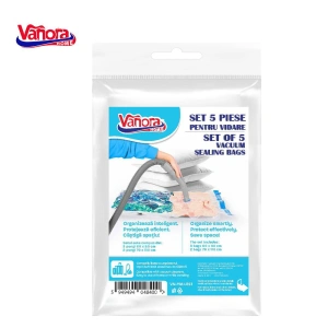 Set 5 Saci pentru Vidare Vanora Home, Saci Vacuum pentru Depozitare