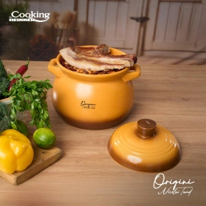 Oala ceramica cu capac Nicolai Tand 4.5 L | Heinner