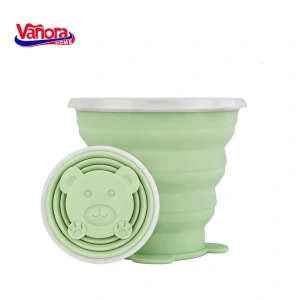 Pahar pliabil silicon 270 ml - Portabil si reutilizabil