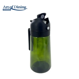 Pulverizator ulei si otet 450 ml 2 in 1, negru, ART OF DINING by Heinner