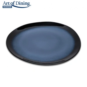Set 4 Farfurii Ovale din Ceramica 21 cm Serenity Art of Dining by Heinner – Farfurii pentru Servire