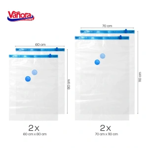Set 4 Saci pentru Vidare Vanora Home | Saci Vacuum