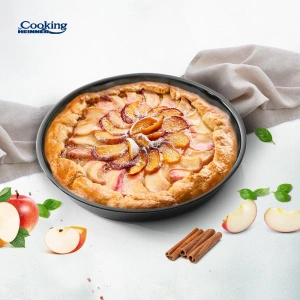 Tava Emailata Rotunda 32 cm pentru Cuptor Heinner