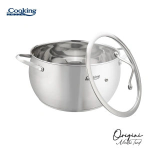 Semioala Inox Heinner Nicolai Tand 6L cu Capac | 24 cm