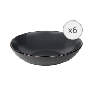 Set 6 Farfurii Adanci din Ceramica 20 cm Calypso – Art of Dining by Heinner