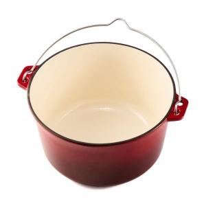 Ceaun Heinner din Fonta Emailata, 25 cm, 5 L, Compatibil cu Inductie