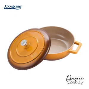 Cratita Aluminiu Turnat Nicolai 26 cm 3.4 L cu Capac