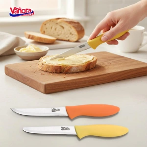 Set 2 Cutite Universale Nera Vanora Home | Cutite Bucatarie