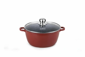 Cratita din Aluminiu Turnat cu Capac Cooking by Heinner Calabria, 2,5 L, 20 cm