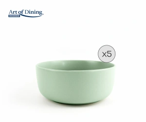 Set 5 Boluri Cereale din Ceramica 16 cm Yvonne, Art of Dining by Heinner
