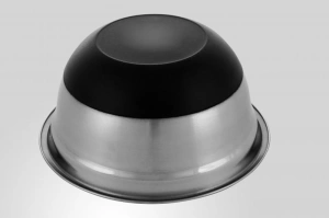 Bol din Inox Satinat cu Baza Antiaderenta din Silicon Vanora Home, 26 cm