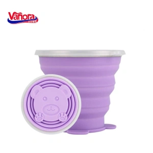 Pahar pliabil silicon 270 ml - Portabil si reutilizabil