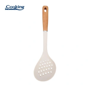 Spumiera din Silicon cu Maner din Lemn 35x10 cm Cooking by Heinner Culinar