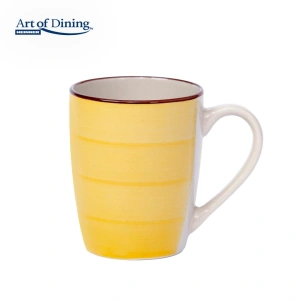 Cana ceramica 350 ml Sara – Heinner, pentru cafea, ceai si bauturi calde