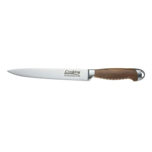 Cutit Dezosat 20 cm Maestro Cooking by Heinner – Lama din Inox si Maner din Lemn de Nuc