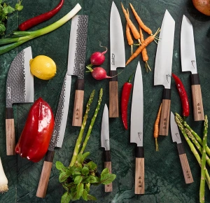Cutit Nakiri 18 cm Rikito Watanabe Samurai Gourmet | Heinner