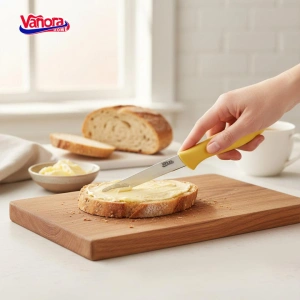 Set 2 Cutite Universale Nera Vanora Home | Cutite Bucatarie