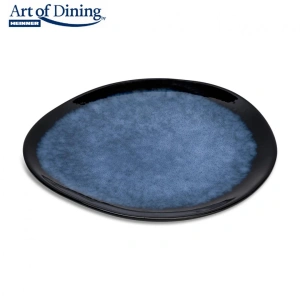 Set 4 Farfurii Ovale din Ceramica 28 cm Serenity Art of Dining by Heinner – Farfurii pentru Servire