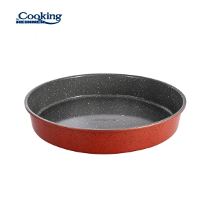 Tava Rotunda pentru Cuptor 40 x 7 cm cu Acoperire Ceramica – Anca Cooking by Heinner
