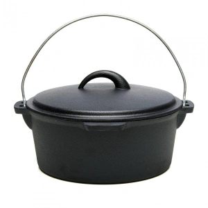 Ceaun din Fonta Pura cu Capac 3,5 L, 25 cm Cooking by Heinner