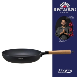 Tigaie Aluminiu 26 cm cu Interior Ceramic Antiaderent – Samurai Gourmet