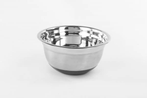 Bol Inox Satinat cu Baza Antiaderenta Vanora Home 26 cm