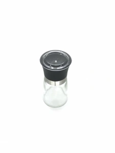 Rasnita Ceramica pentru Sare si Piper 13,5 cm Vanora Home Neagra