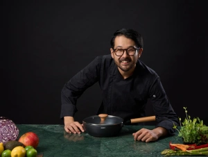 Tigaie Wok 24 cm cu Capac Sticla | Samurai Gourmet