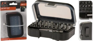 Trusa unelte 32 piese CR-V cu prelungitor, set capete biti pentru reparatii si bricolaj