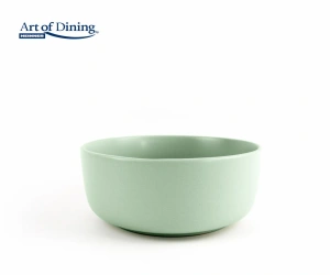Bol Cereale Ceramica Heinner Yvonne 16 cm, Verde, Rotund