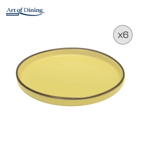 Set 6 Farfurii Desert din Ceramica 20 cm Medeea, Art of Dining by Heinner