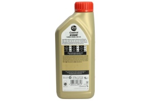 Castrol EDGE 5W40 Turbo Diesel 1L potpuno sintetičko motorno ulje - zadnja strana boce