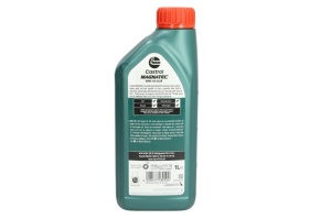 Castrol MAGNATEC 10W40 A/B 1L polusintetičko motorno ulje - zadnja strana boce