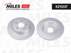 MILES K211237 Zadnji Kočioni Diskovi 271mm (5x108) – Coated