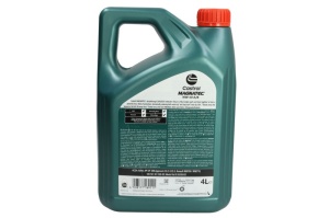 Castrol MAGNATEC 10W40 A/B 4L polusintetičko motorno ulje - zadnja strana kanistera