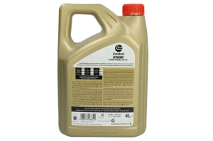 Castrol EDGE 5W40 Turbo Diesel 4L potpuno sintetičko motorno ulje - zadnja strana kanistera