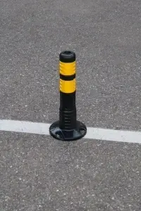 Parking stubić TPU 45cm Crno - Žuti