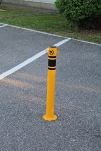 Čelični parking stubići 13x75cm