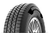 Anvelopă All Seasons PETLAS Vanmaster A-S + 195/75 R16C 107/105 R - C A 72 B - Img 4