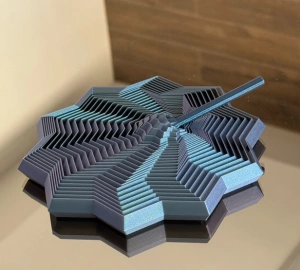 Piesă Senzorială Kinetic 3D – Disc Rotativ pentru Relaxare și Concentrare