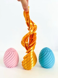 Slippery Egg Fidget 3D – Fidget Kinetic Colapsabil, Obiect Senzorial Antistres pentru Relaxare și Concentrare