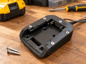 Adaptor Universal pentru Acumulator DeWalt 18V cu Fire – Conector Baterie pentru Proiecte DIY